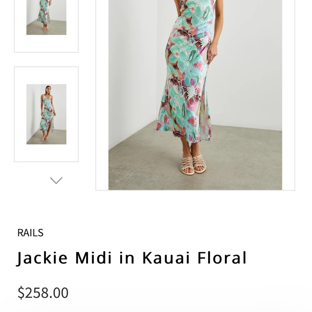RAILS Jackie MIDI Kauai size Medium
